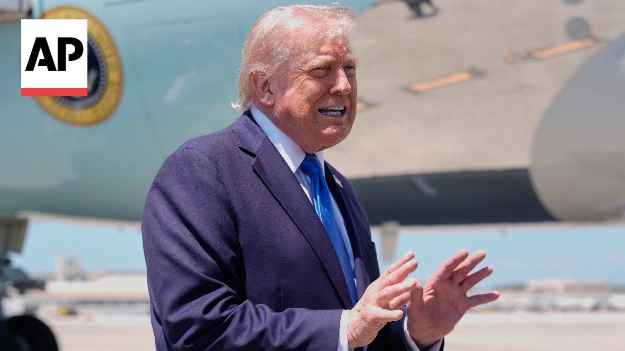 Video | Trump says Iran presented new offers 10 minutes after he canceled US team’s trip