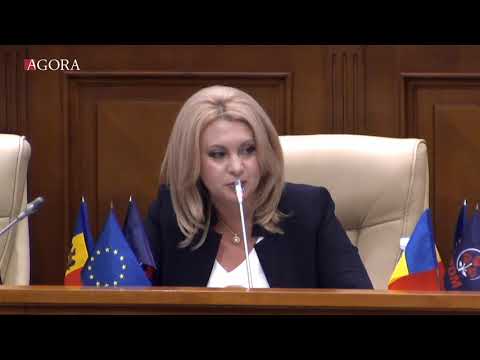 Octavian Țîcu și Violeta Ivanov, DUEL verbal în Parlament!