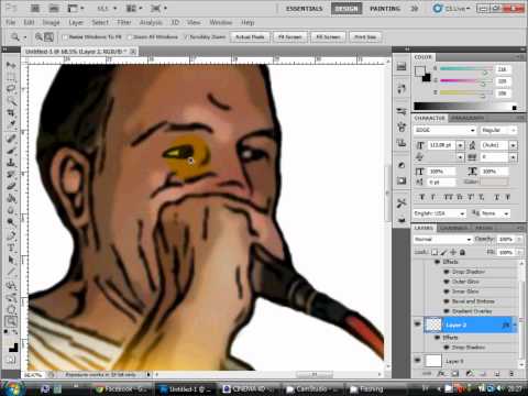 Maksim Mc Logo with Photoshop CS5