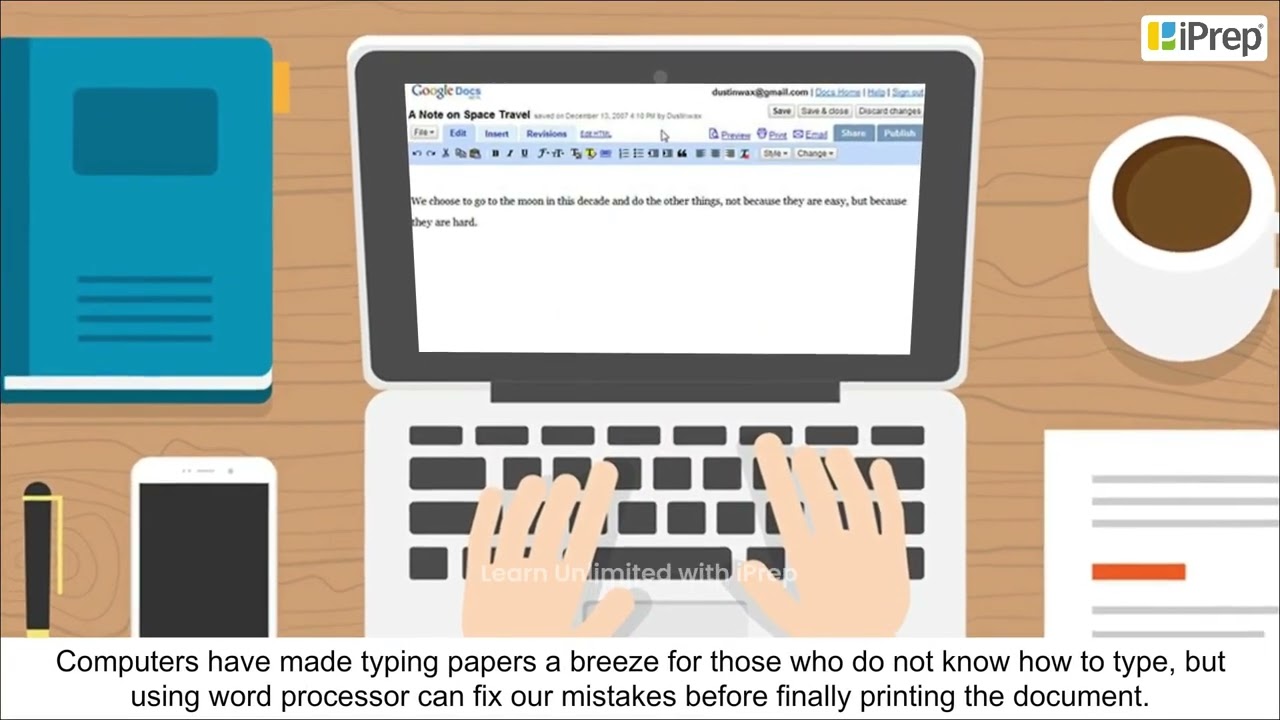 Word Processor | Word Processing Tool-Word | Computer | iPrep