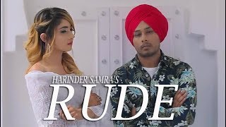 Rude - Harinder Samra I Gussa Tera Tharda Hi Nahi I New Punjabi Song 2019