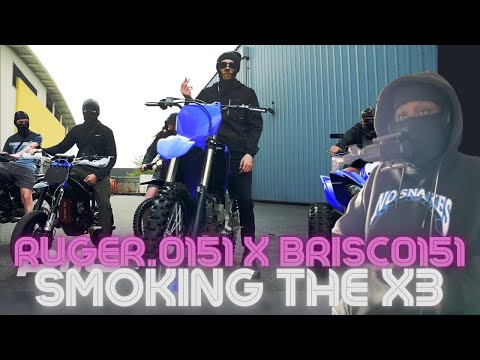 MHM SAY LESS!! | Ruger.0151 x Brisc0151 - Smoking The X3 [Music Video] | P110 [REACTION]