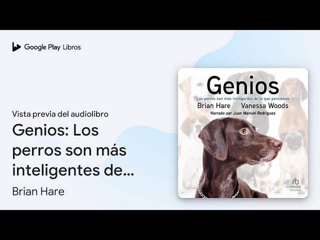 Vídeo relacionado con Genios: Los perros son más inteligentes de lo que pensamos