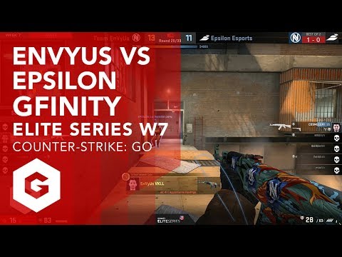 CSGO: ENVYUS VS EPSILON HIGHLIGHTS (G4W7 - GFINITY ELITE SERIES SEASON 1)