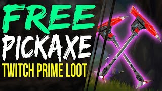 how to get twitch prime pickaxe for fortnite battle royale how to get twitch pick - fortnite free pickaxe