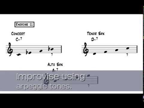 The Foundation of Technique and Harmony - Saxophone Lesson Sample in Jazz Technique