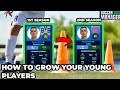 HOW TO GROW UP YOUR YOUNG PLAYER | SM22