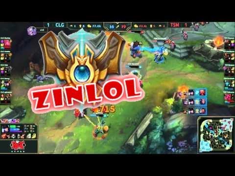 [ZinLOL]NA LCS 2016 - Stixxay Caitlyn QUADRA KILL and carry the game
