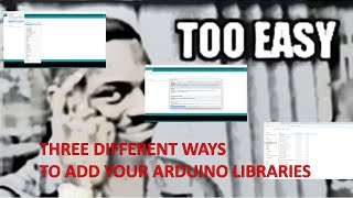 3 easy ways to add your arduino library