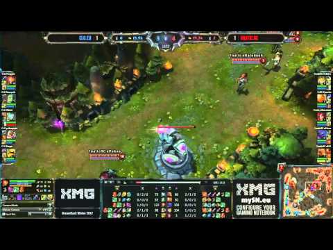 DreamHack Winter 2012 - GRAND FINALS - CLG.eu vs Fnatic - Game 3