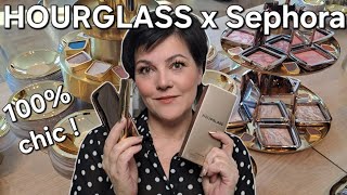 HOURGLASS X SEPHORA, Evènement GOLD cadeaux et tutoriel maquillage #grwm #hourglass