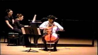 Luo Di Plays prokofiev cello sonata 1st part