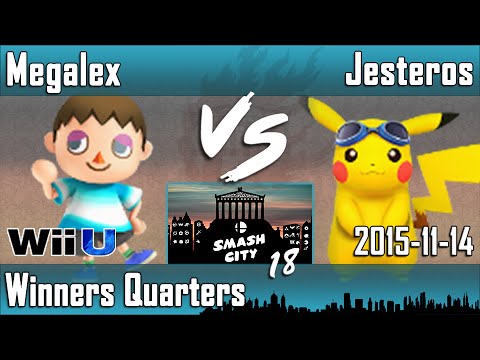 SC18 - Megalex (Villager) vs Jesteros (Pikachu) - WQ - Smash 4