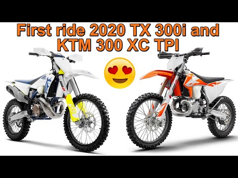 2020 KTM 300 XC TPI & Husqvarna TX300i First Ride - TPI Fuel Injected Two- Strokes