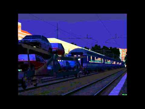 Expr 1611 Torino - Salerno passes Sestri Levante