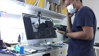 Video thumbnail for How to open and upgrade Apple iMac 27-inch Late 2013 A1419 | Upgrade to SSD by Rosmarky Technical Solutions