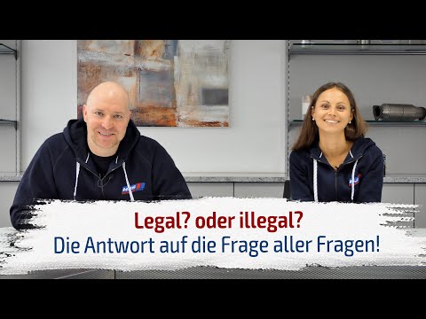 Kombination HJS Downpipe mit Abgasanlage | legal oder illegal?