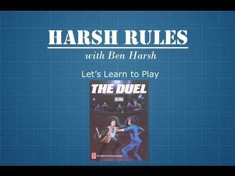 Harsh Rules - Learn How To Play Dune: The Duel Expansion by Avalon Hill