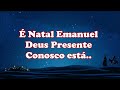 "É Natal" Cantado Com Letras ( Israel Salazar )