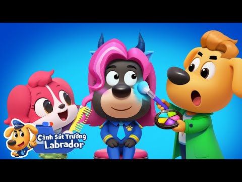 👍 Trại huấn luyện cảnh sát | TP. Ven Biển | Hoạt hình thiếu nhi 👮 Cảnh sát trưởng Labrador Vietnam 🚔