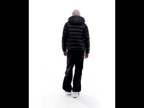 SUPERDRY Hooded Fuji Padded Jacket Shiny Black Women | Asos