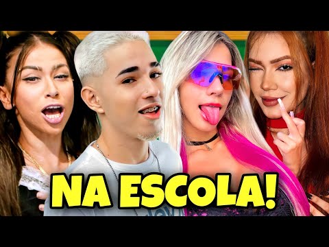 MC THAMMY, É O LUIZ, PIPOKINHA E LARA SILVA NA ESCOLA!