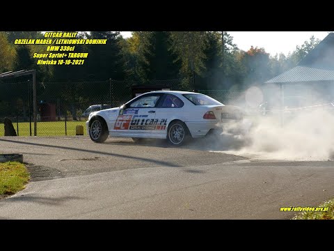 GITCAR RALLY - GRZELAK MAREK / LETNIOWSKI DOMINIK - BMW 330ci -  Super Sprint+ TARGUM Niwiska 2021