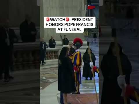 Video | President Trump arrived in the Vatican for Pope Francis funeral