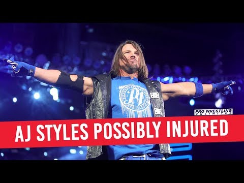 Report: AJ Styles Missed Live Events Due To Injury