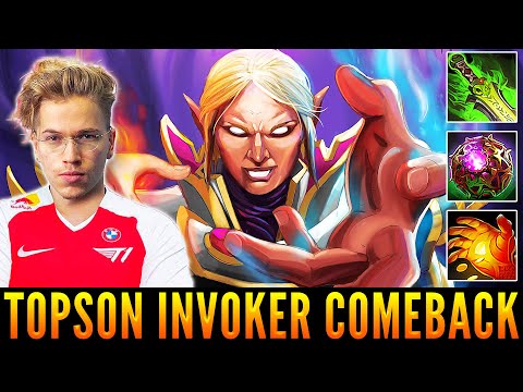 TOPSON Invoker Crazy Comeback From Impossible Game | Showing In SEA Server Who Is The Boss | Dota 2
