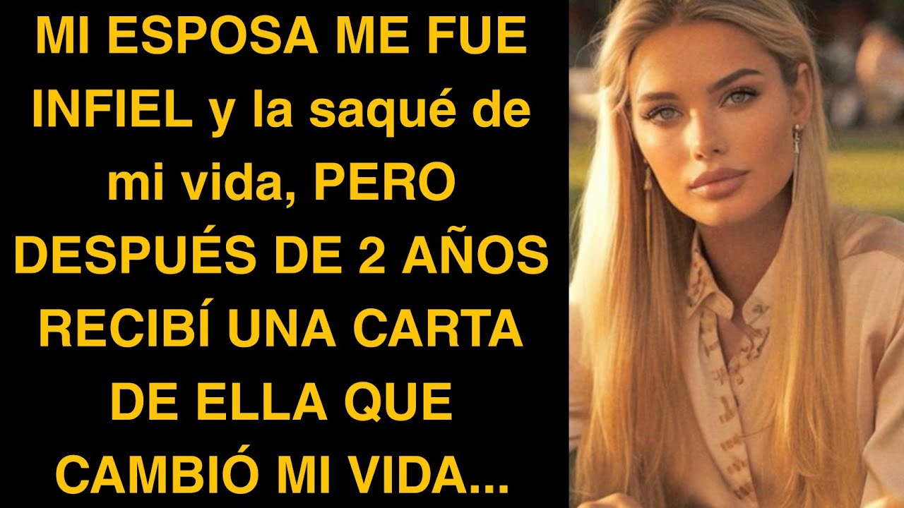 MI ESPOSA ME FUE INFIEL y la saqué de mi vida