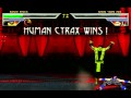 Human Cyrax Second Test In Mode Demotration