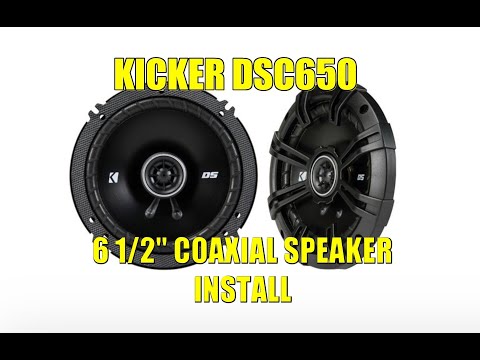 Kicker DSC650 Install Kicker