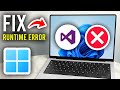 How To Fix Microsoft Visual C Runtime Error Step By Step