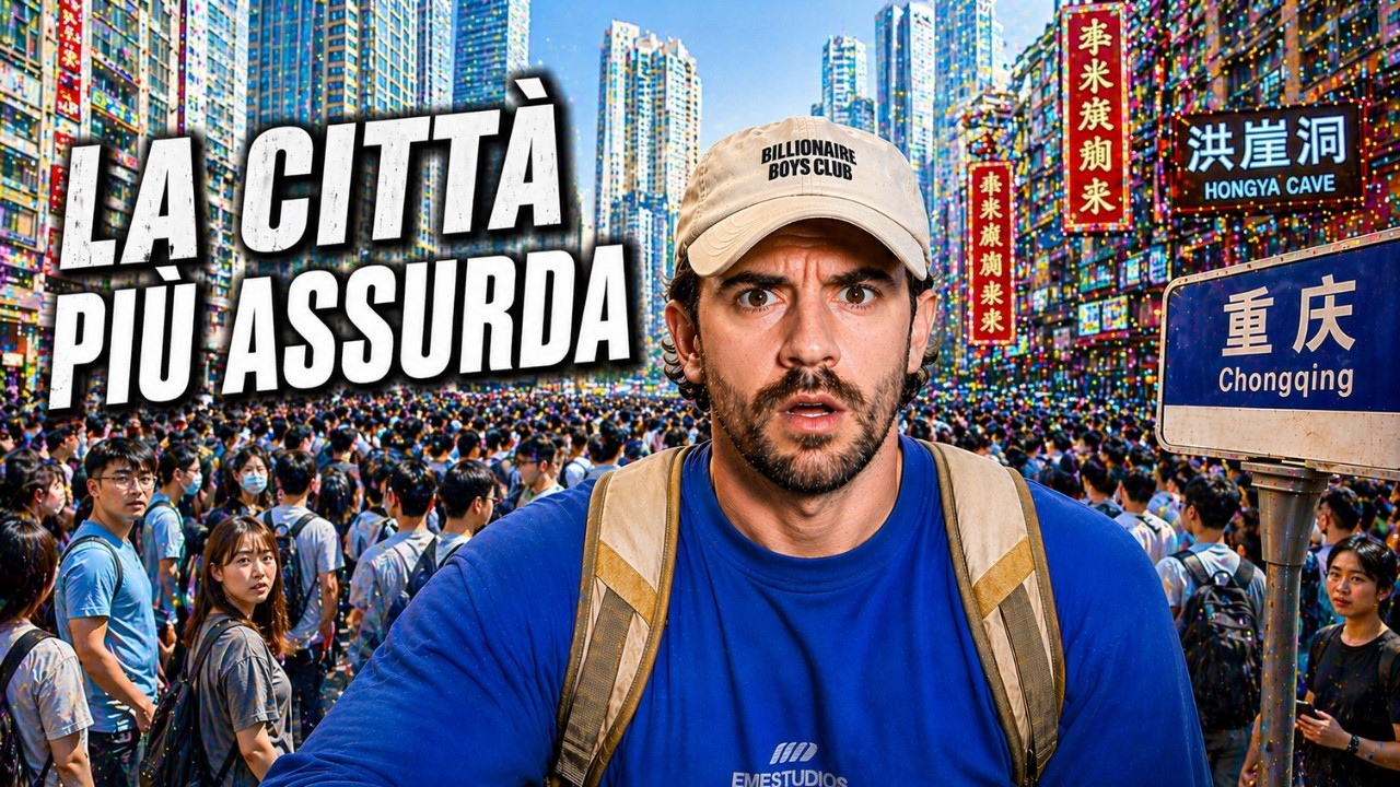 Sono entrato nella città più grande e folle del mondo (CHONGQING)...