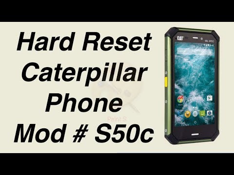 Hard Reset CAT Phone ''Caterpillar'' Model S50c | NexTutorial