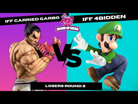 IFF | Carried Garbo (Kazuya) vs IFF | 4Bidden (Luigi) Losers R2 Smash Ultimate