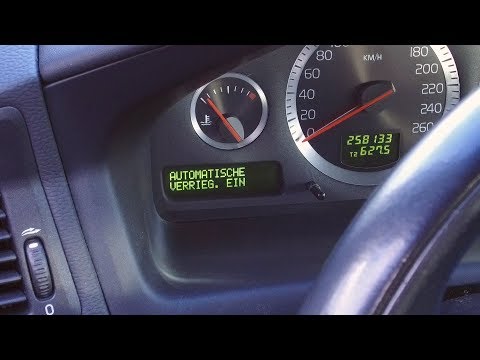 Volvo V70 S60 S80 XC70 XC90 P26 Zentralverriegelung Automatische Türveriegelung freischalten