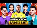 CSK RCB RR Best Target Players 2026 Auction Strategy New Playing 11