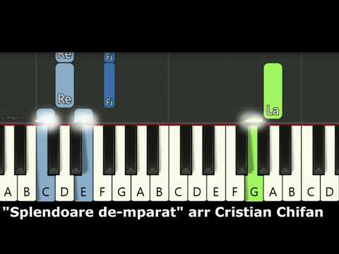 Splendoare de-mparat Tutorial pian - orga