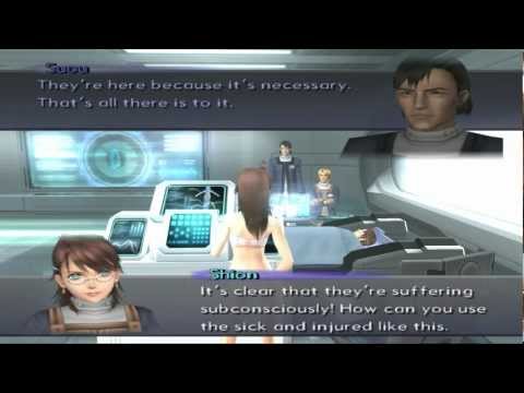 Xenosaga III HD Cutscene 137 - Animosity (ANT Facility) - ENGLISH - SWIMSUIT MODE