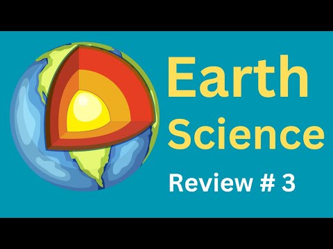 Earth Science Review - Layers of Earth, Types of Rocks, Renewable Resources
