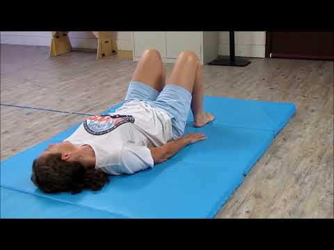 ATNR #1 Look Both Ways: Lying Down.  Reflex integration exercise