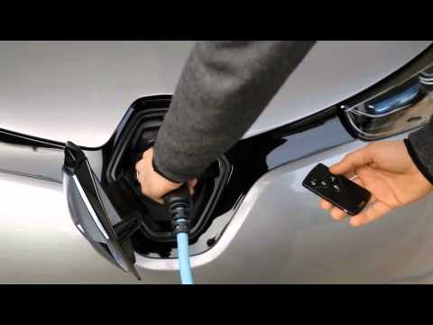 2013 series Renault Zoé - charging