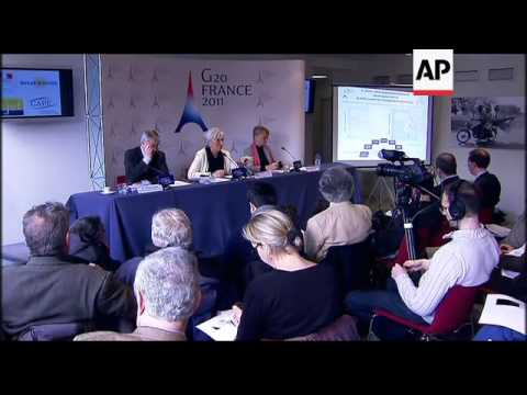 Protestos enquanto Paris se prepara para sediar reunião do G20