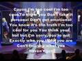 Too Cool Lyrics FULL