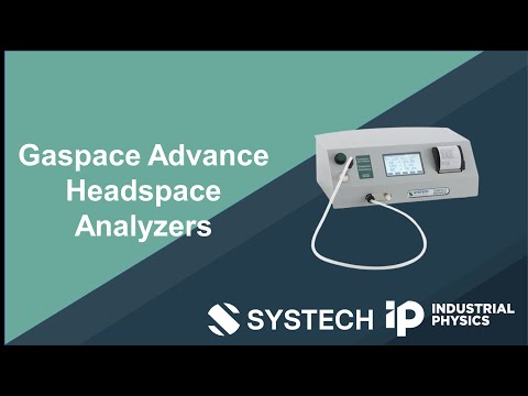 Video do GS6500 & GS6600 Headspace Analyzers