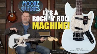 Video thumbnail for Fender American Performer Mustang - Rock and Roll Machine by MooreMusicGuitars