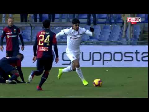 Lucas Paquetá beautiful rainbow flick vs Genoa (A) 2019 1080p60