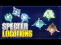 Specter Locations - Spectral Husk Farming route -【Genshin Impact】